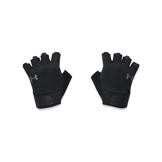 Under Armour Men's Training Half Finger Gloves , (001) Black