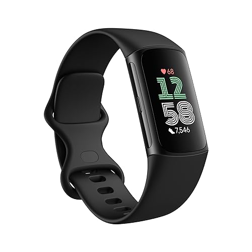 Charge 6 Fitness Tracker with Google apps, Heart Rate on Exercise Equipment