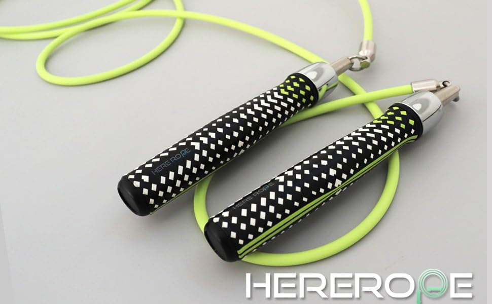 Hererope 1/4LB Weighted Jump Rope For Fitness