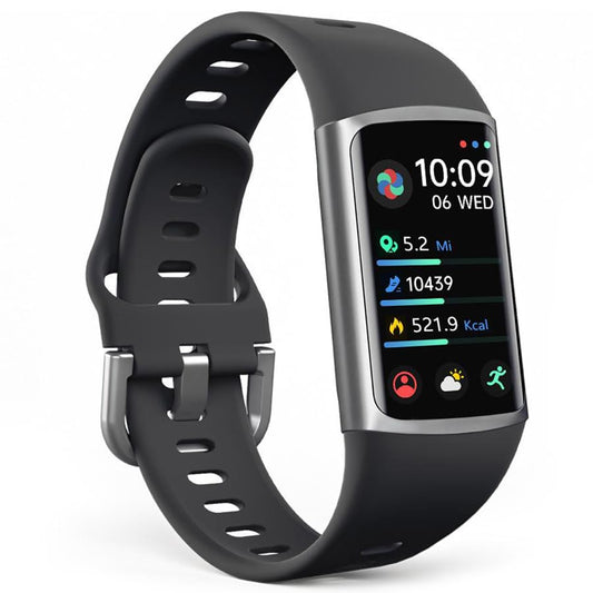 2 Slim Fitness Tracker with Blood Pressure, Blood Oxygen Sleep Tracking