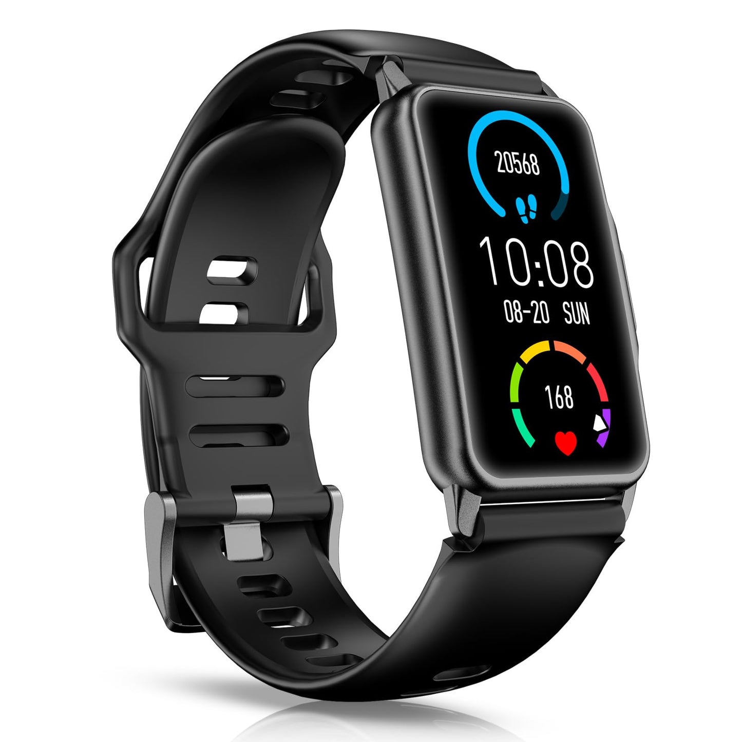 Smart Watch Fitness Tracker with 24/7 Heart Rate, Blood Oxygen Blood Pressure