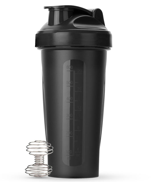 Shaker Bottles for Protein Mixes, 28 oz, Shaker Bottle with Wire Whisk Ball