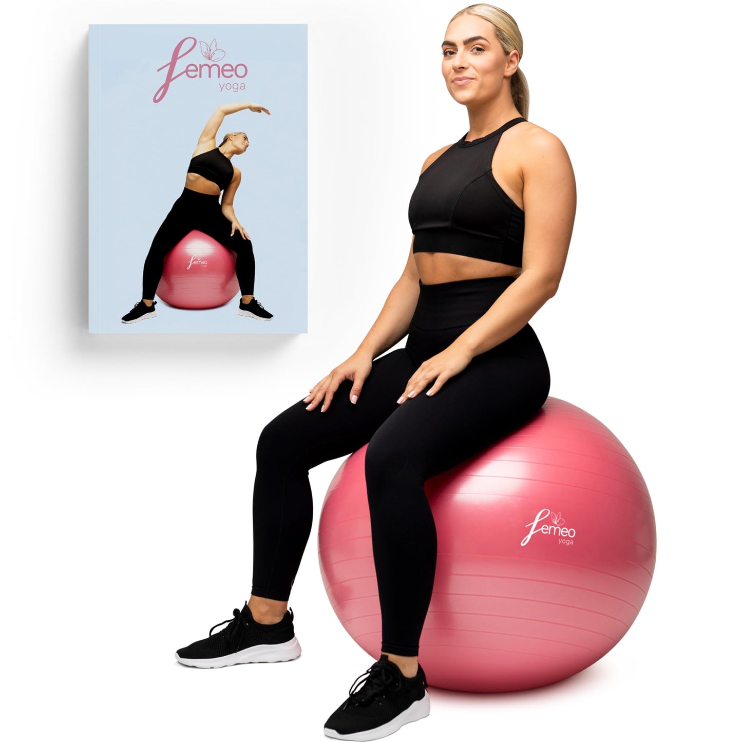 Exercise Ball for Yoga, Stability, Pregnancy Pilates & Birthing