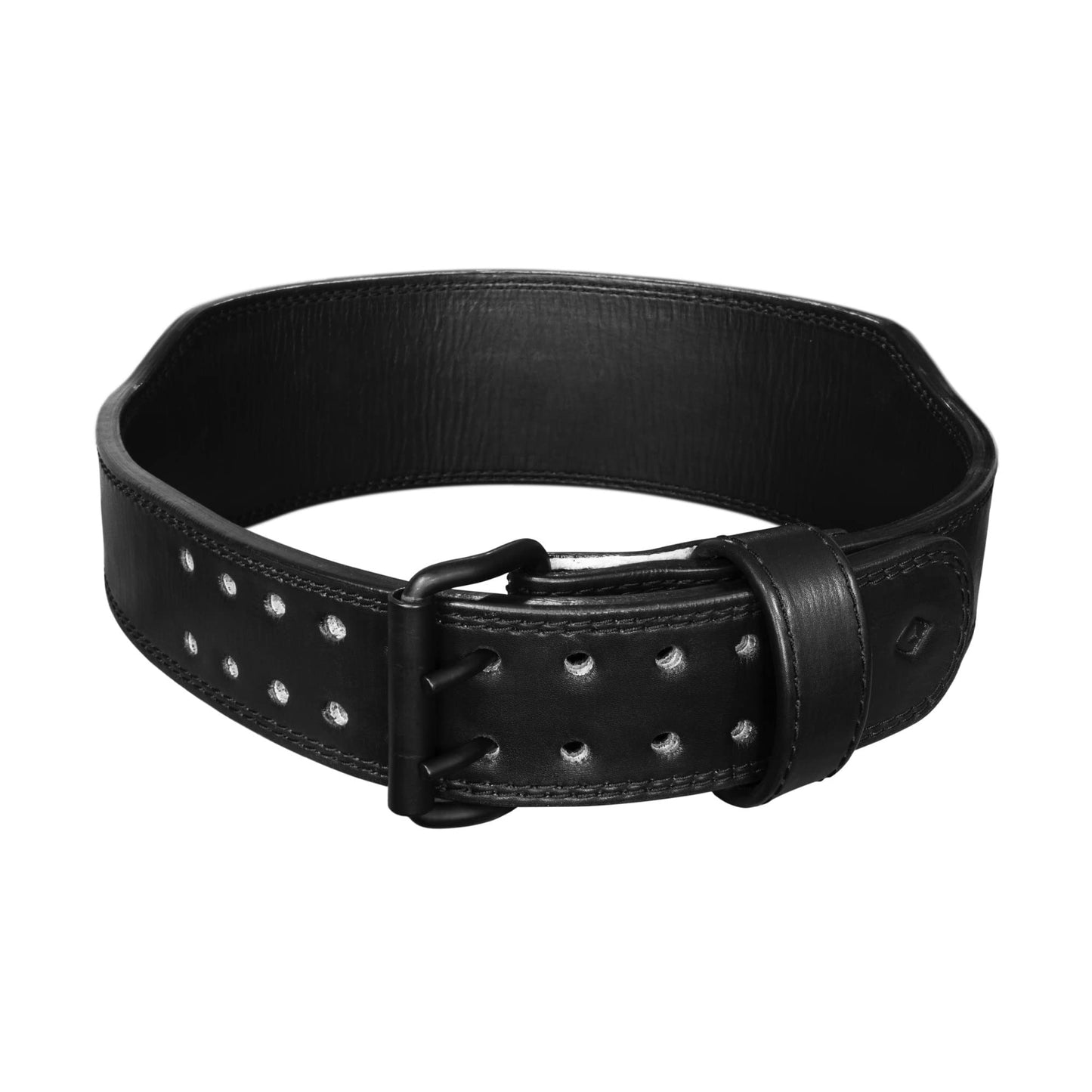 Gymreapers Leather Weightlifting Belt for Bodybuilding, Squatting