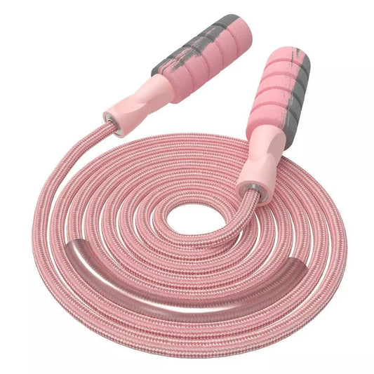 Jump Rope Cotton Adjustable Skipping Weighted jumprope for Women