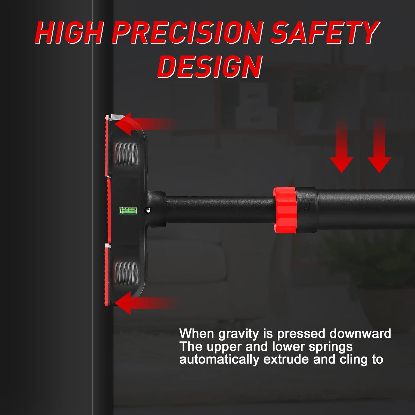 Pull Up Bar for Doorway, Strength Training Pull-Up Bars with No Screw, Chin Up Bar