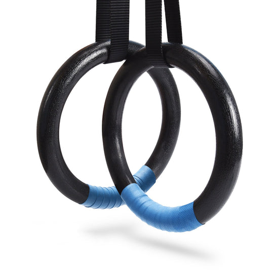 Gymnastic Rings Black/Grey/Orange/ Green/ Red 1100lbs Capacity with 14.76ft