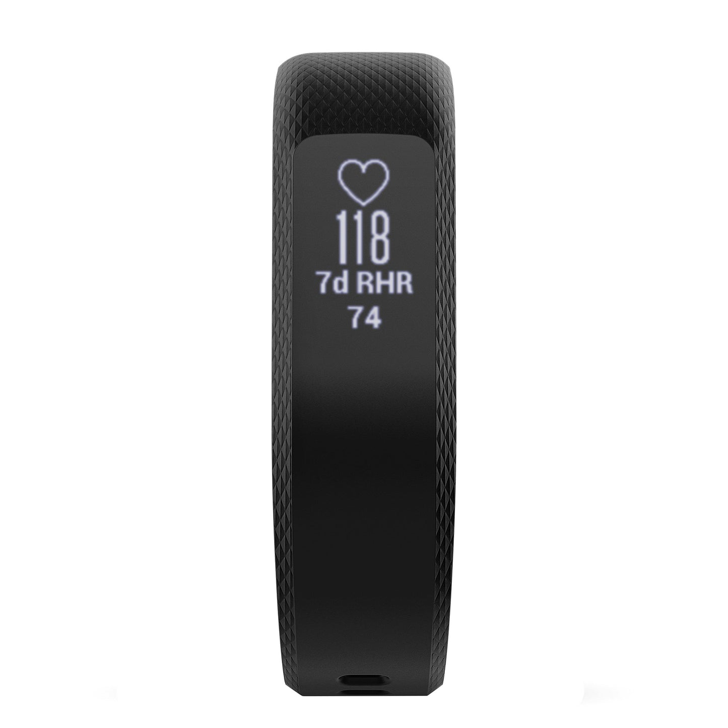 Fitness/Activity Tracker with Smart Heart Rate Monitoring, Black