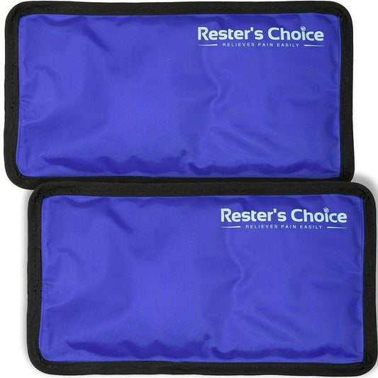 Choice Gel Cold & Hot Packs (2-Piece Set) Medium 5x10 in. Reusable Warm