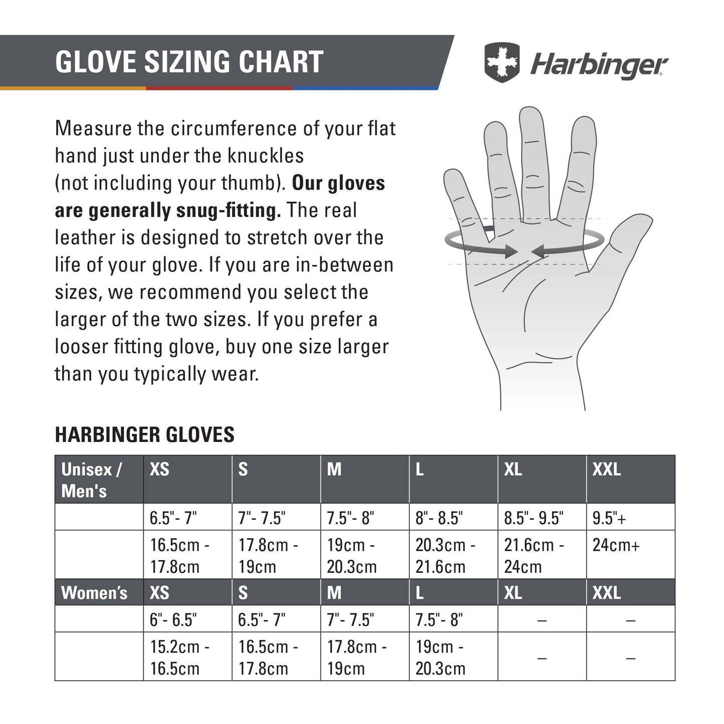 Harbinger Training Grip Wristwrap Weight Lifting Gloves