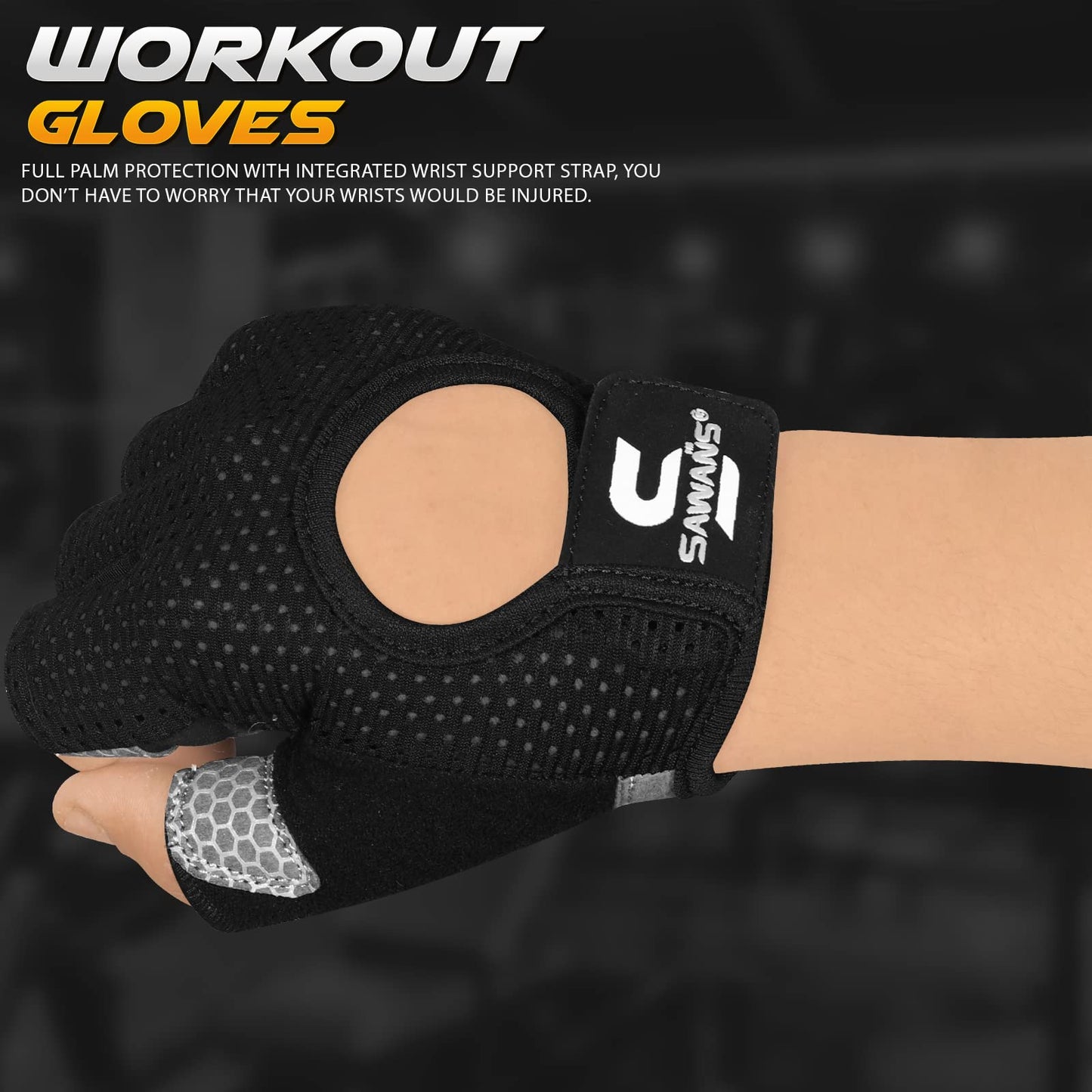 Workout Gloves for Men and Women Weight Lifting Gloves Gym Fitness