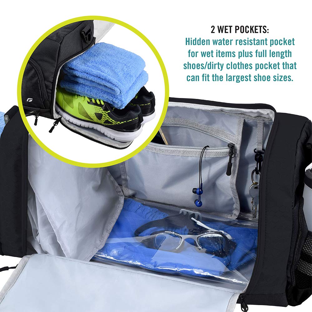 Ultimate Gym Bag 2.0: The Durable Crowdsource Designed Duffel Bag