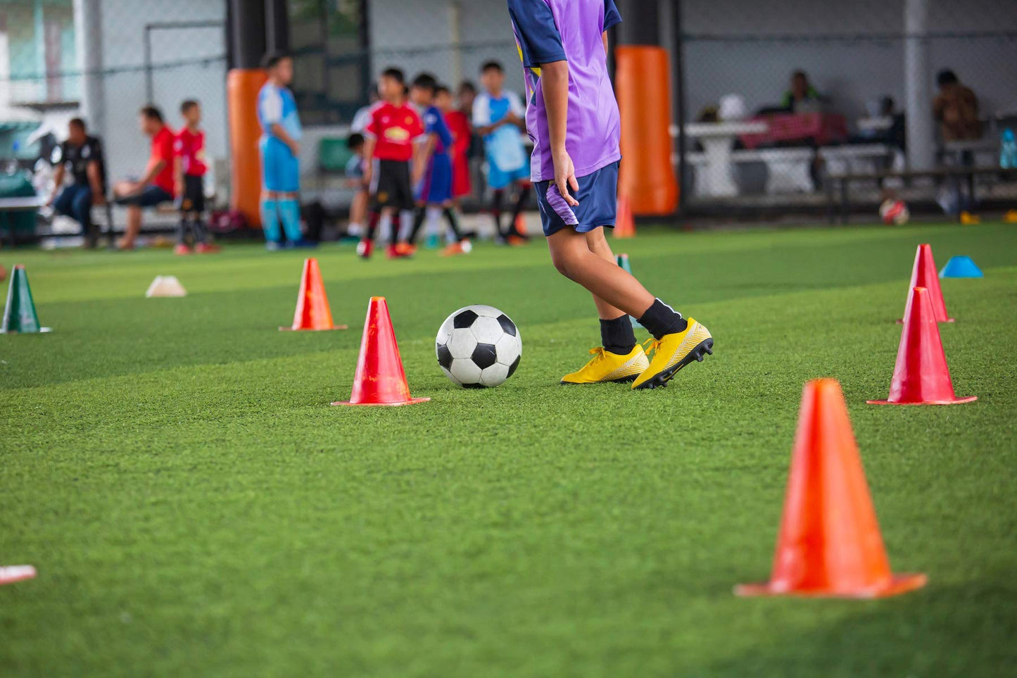 9 Inch Plastic Training Traffic Cones, Sport Cones, Agility Field Marker Cones