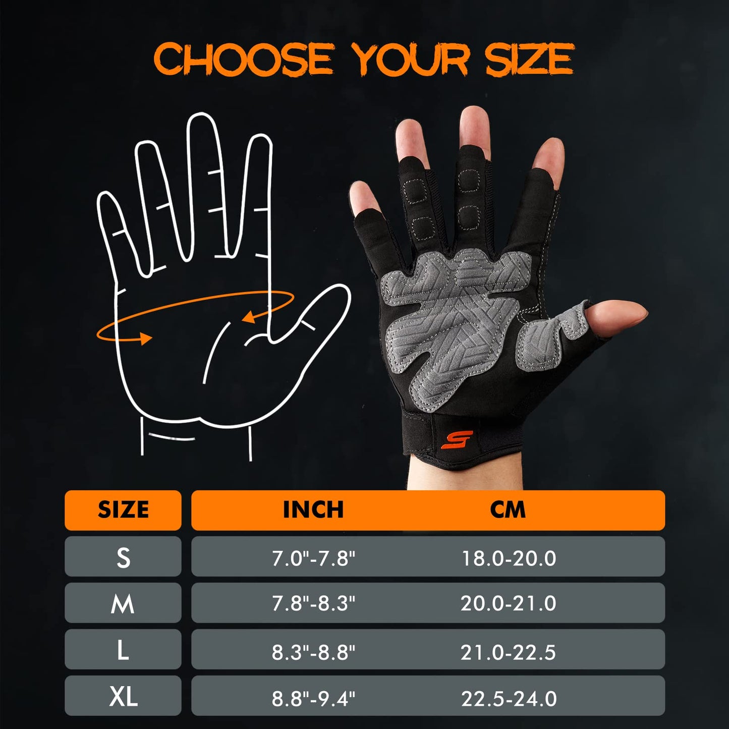 SueStar Workout Gloves for Men Women 2022, Weight Lifting Gloves