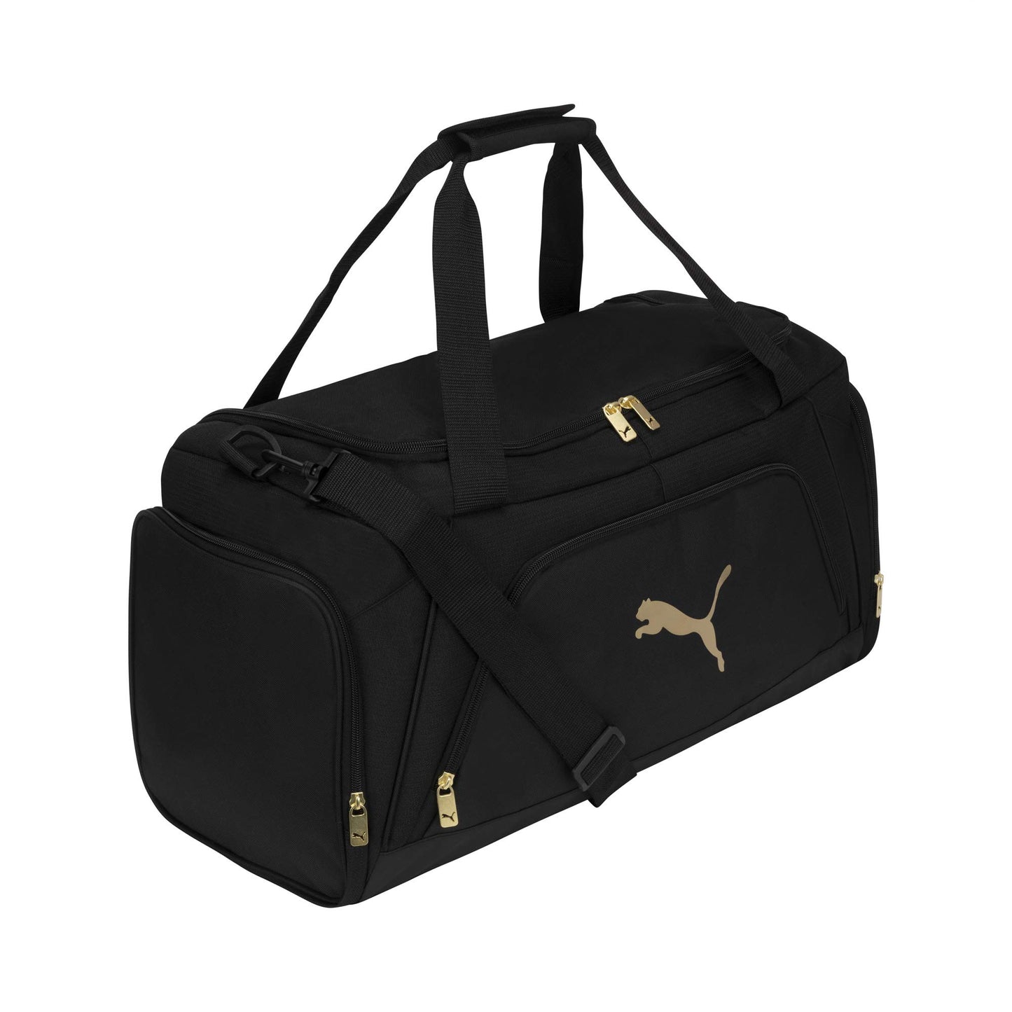 Unisex adult Evercat Accelerator Duffel Bags, Black/Gold, One-Size US