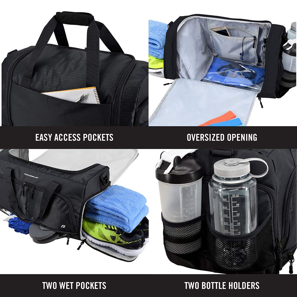 Ultimate Gym Bag 2.0: The Durable Crowdsource Designed Duffel Bag