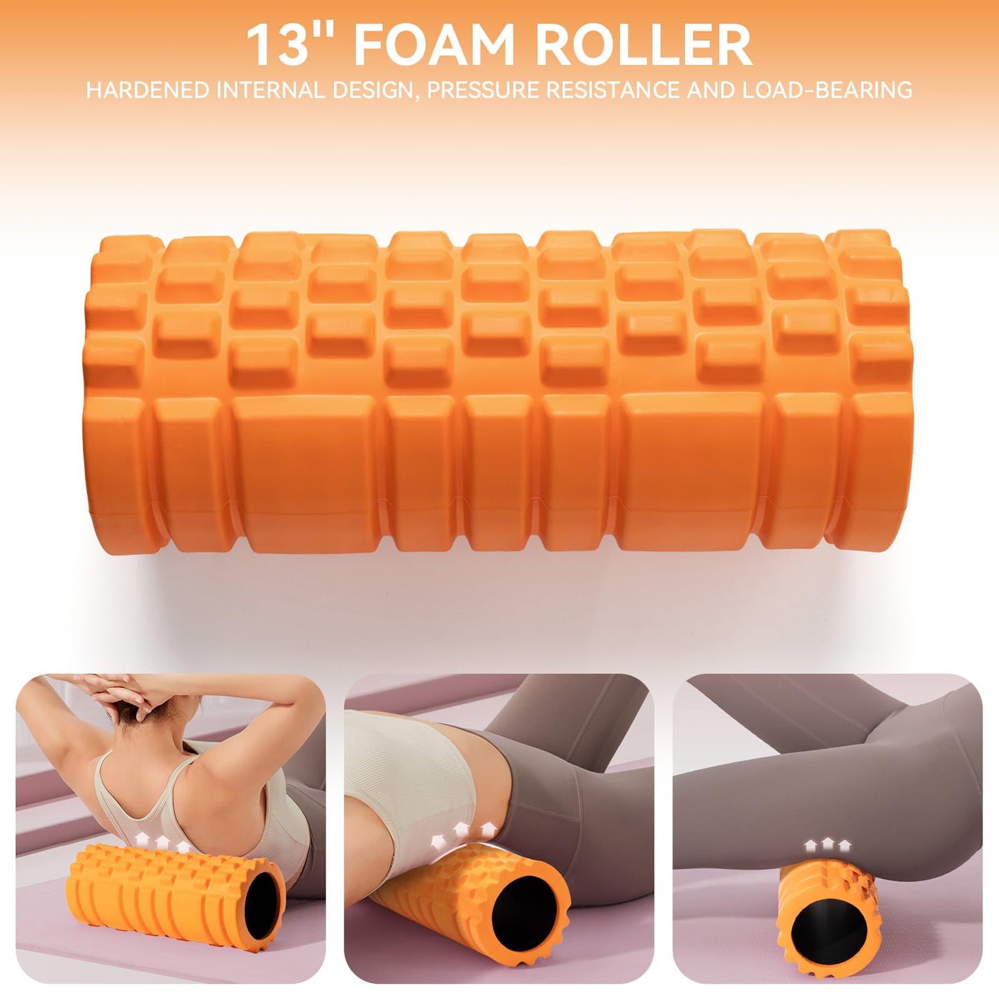 Krightlink 5 in 1 Foam Roller Set for Deep Tissue Muscle Massage