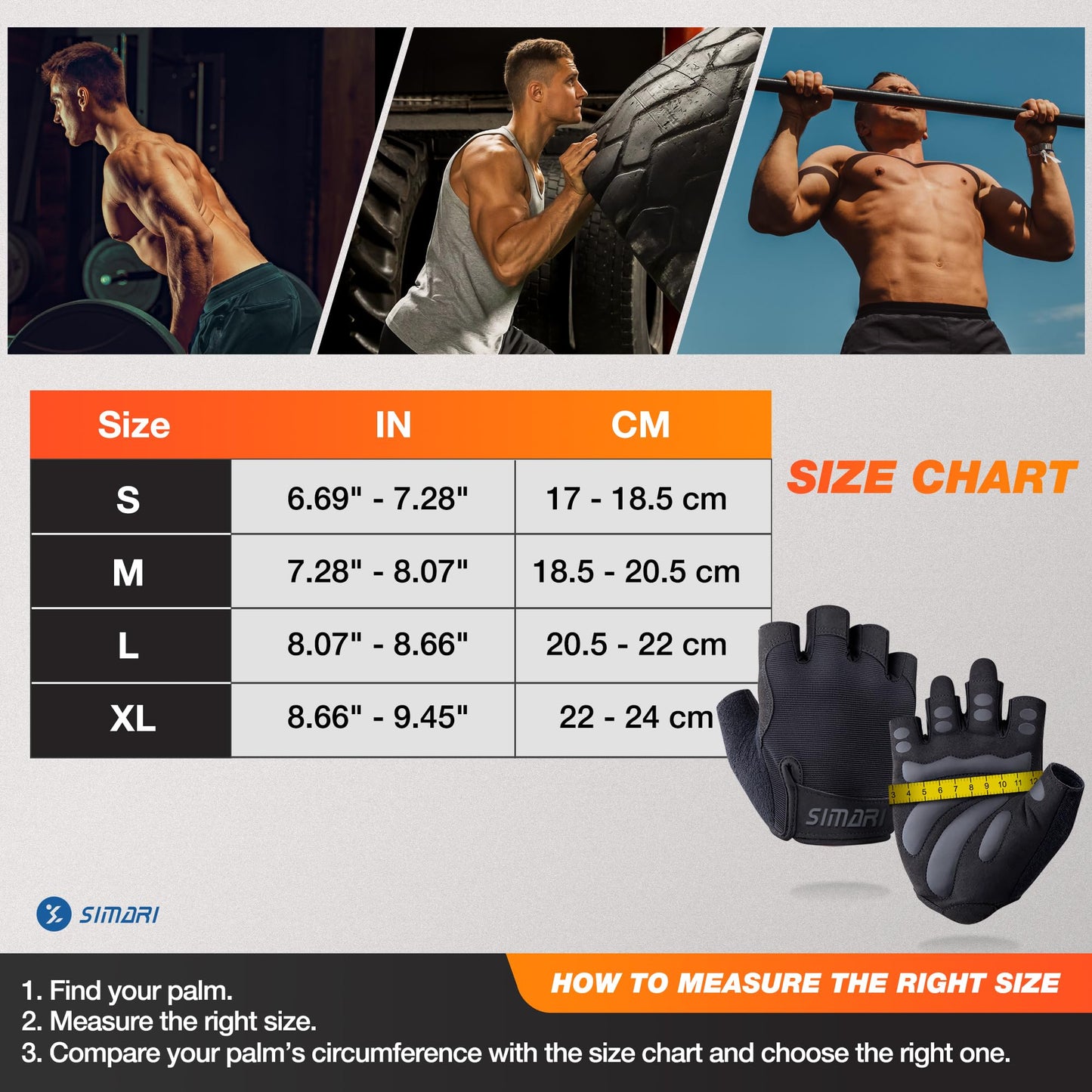 Breathable Workout Gloves for Men and Women, Padded Weight Lifting Gloves