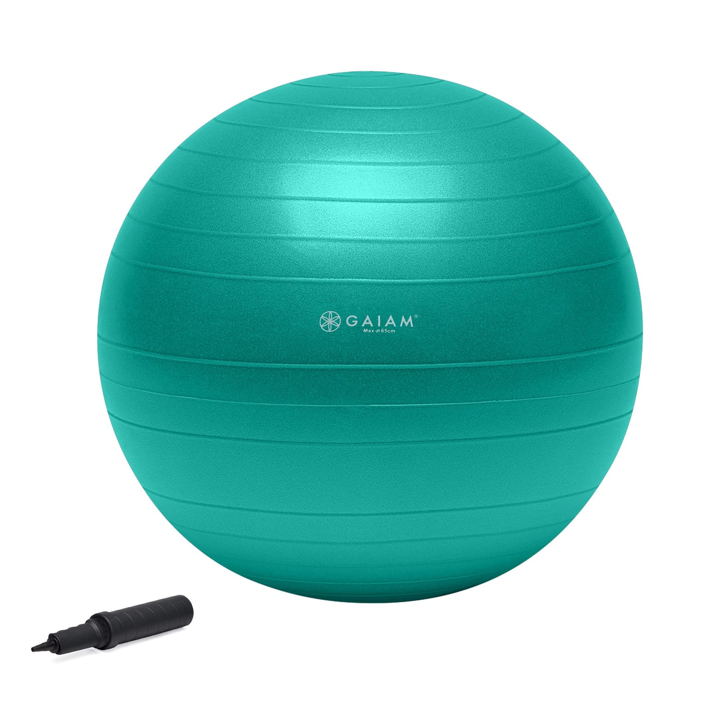 Gaiam 05-51982 Total Body Balance Ball Kit - Includes 65cm Anti-Burst Stabilit