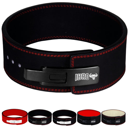 Powerlifting Lever Gym Belt – Power 10MM Extreme Heavy Duty Genuine Leather Belts