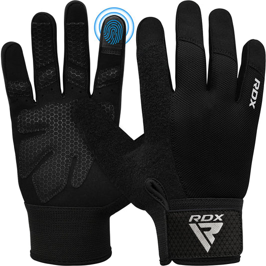 Weight Lifting Gloves Gym Workout, Full Finger Touch Screen