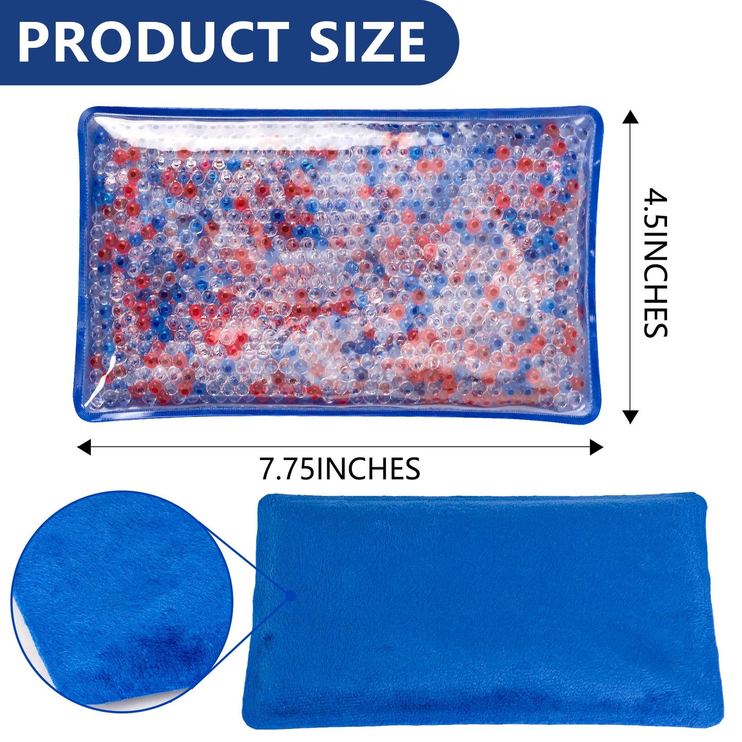 WellWear Hot/Cold Reusable Gel Bead Pack