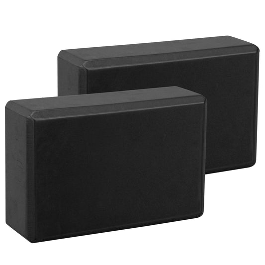 Yoga Blocks 2 pack, Gym Blocks, Exercise Workout Fitness Bricks