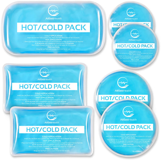 Reusable Hot and Cold Gel Ice Packs for Injuries - Cold Compress