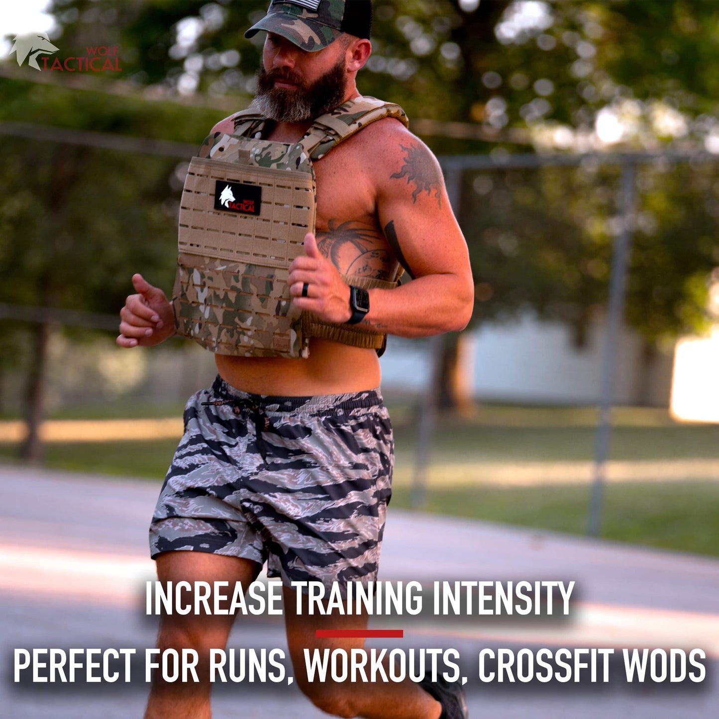 Adjustable Weighted Vest – WODs, Strength and Endurance Training