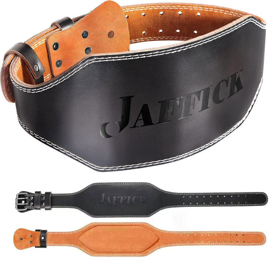 Genuine Leather Weight Lifting Belt for Men Gym Weight Belt Lumbar