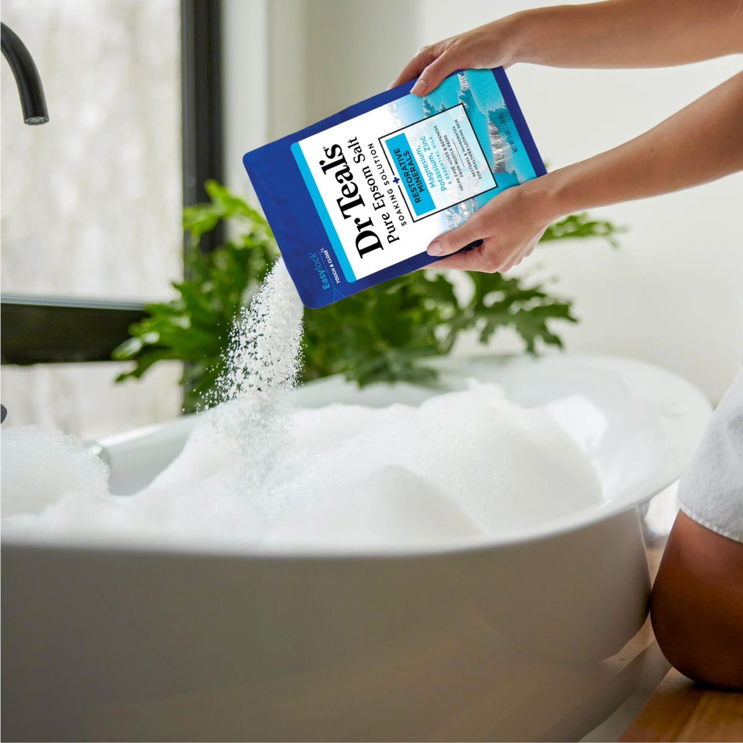 Pure Epsom Magnesium Salt Soak, Restorative Minerals with Magnesium